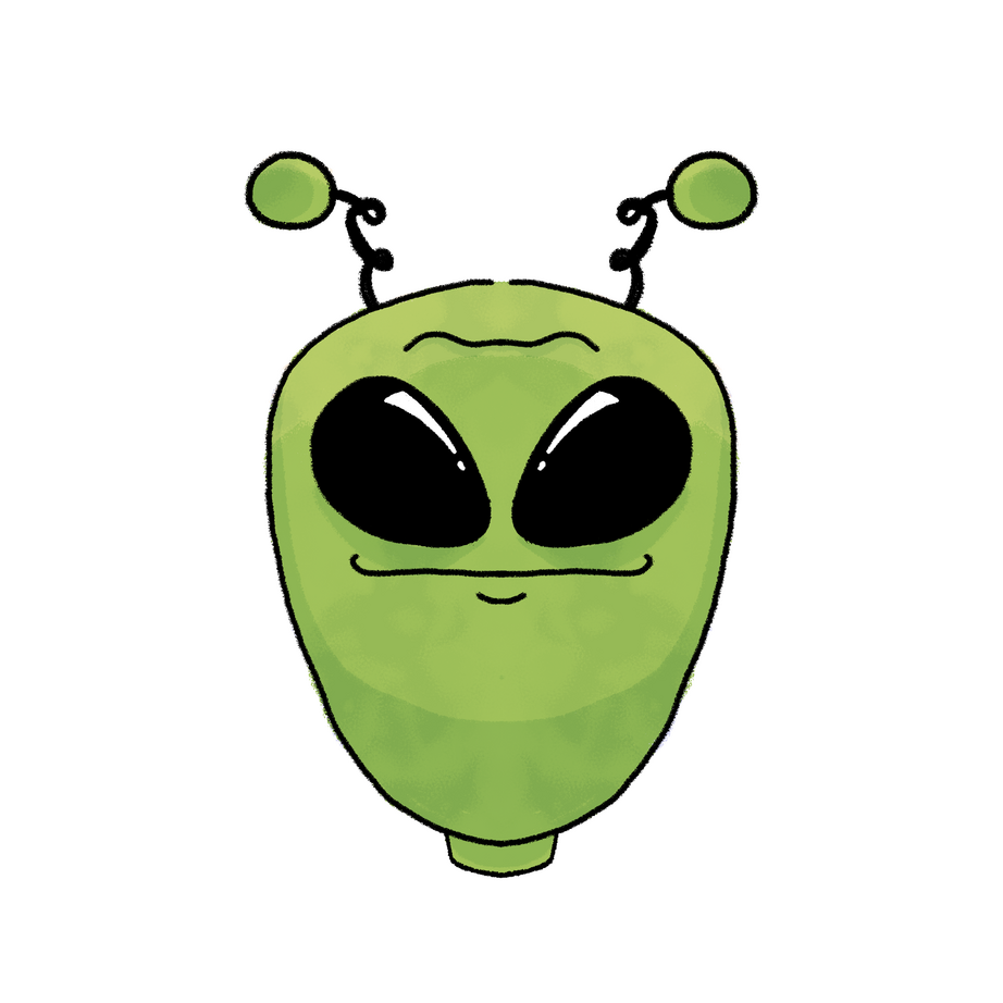 Green Thing Victory Portrait